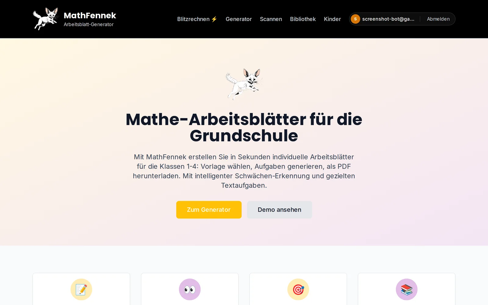 MathFennek — Vorschau