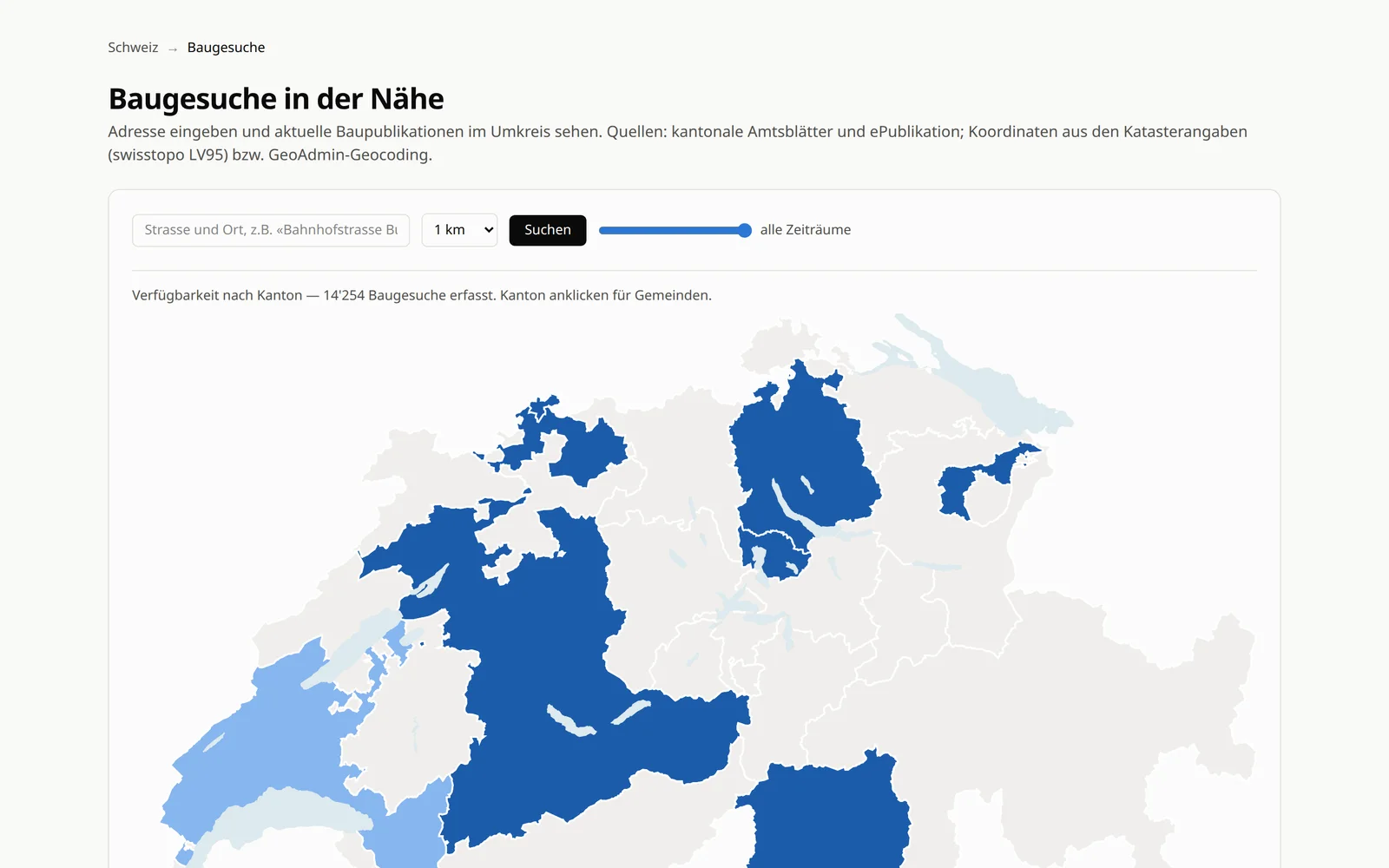 Swiss Law — Gemeinden & Baugesuche