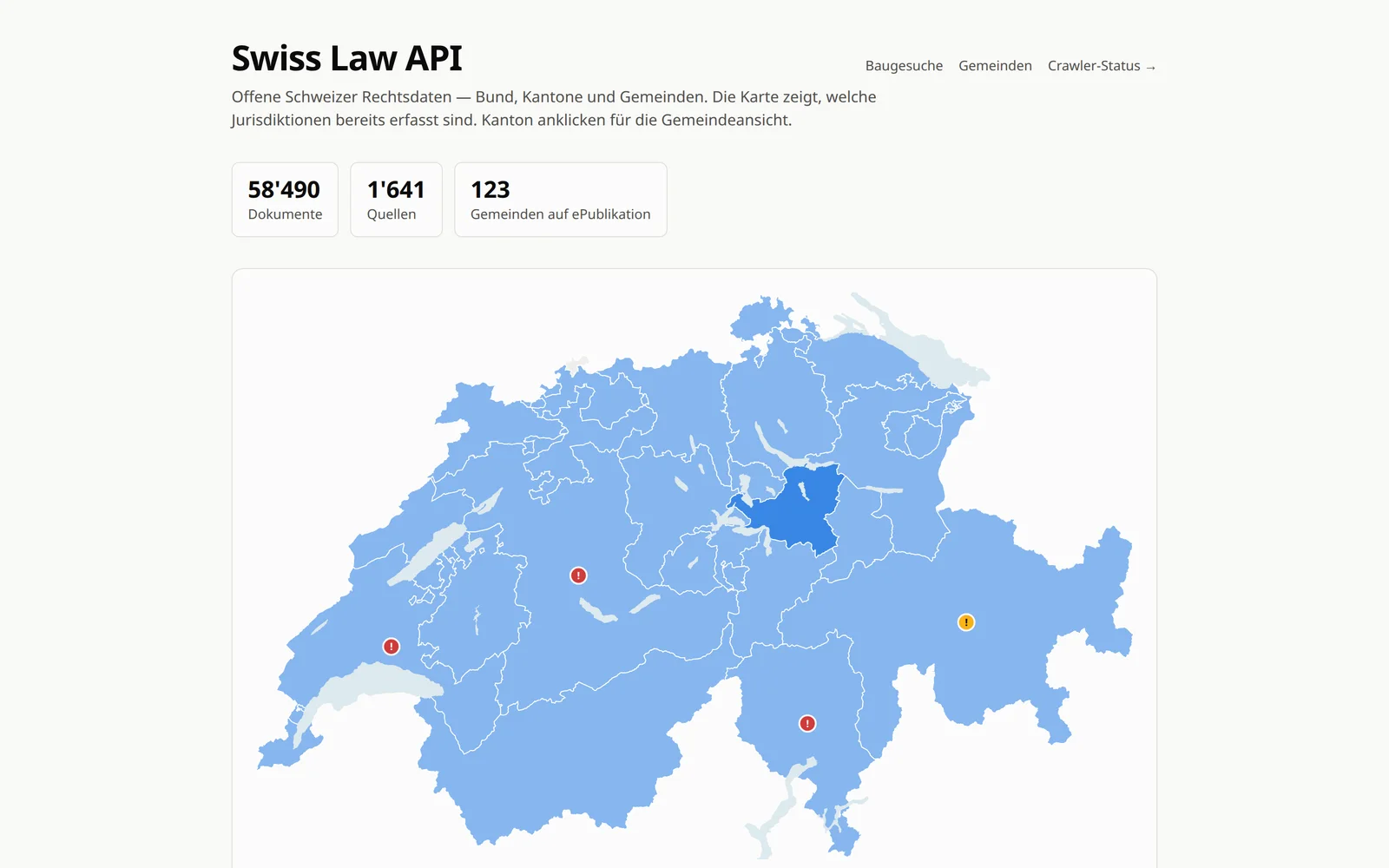 Swiss Law — Vorschau